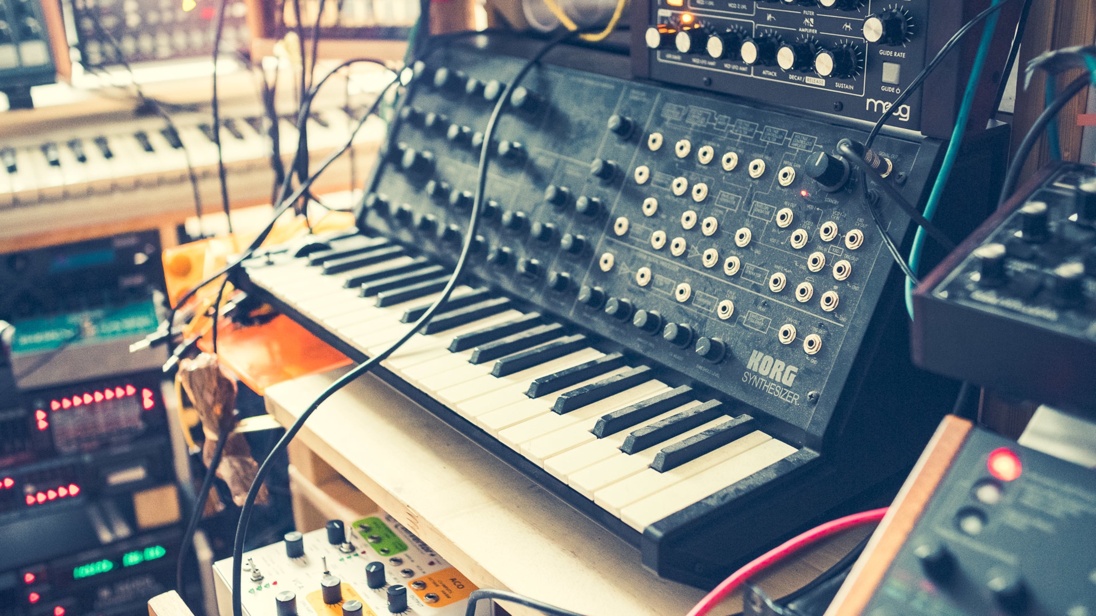 Music Gear Setup by volcarock featuring Korg MS-20 Mini