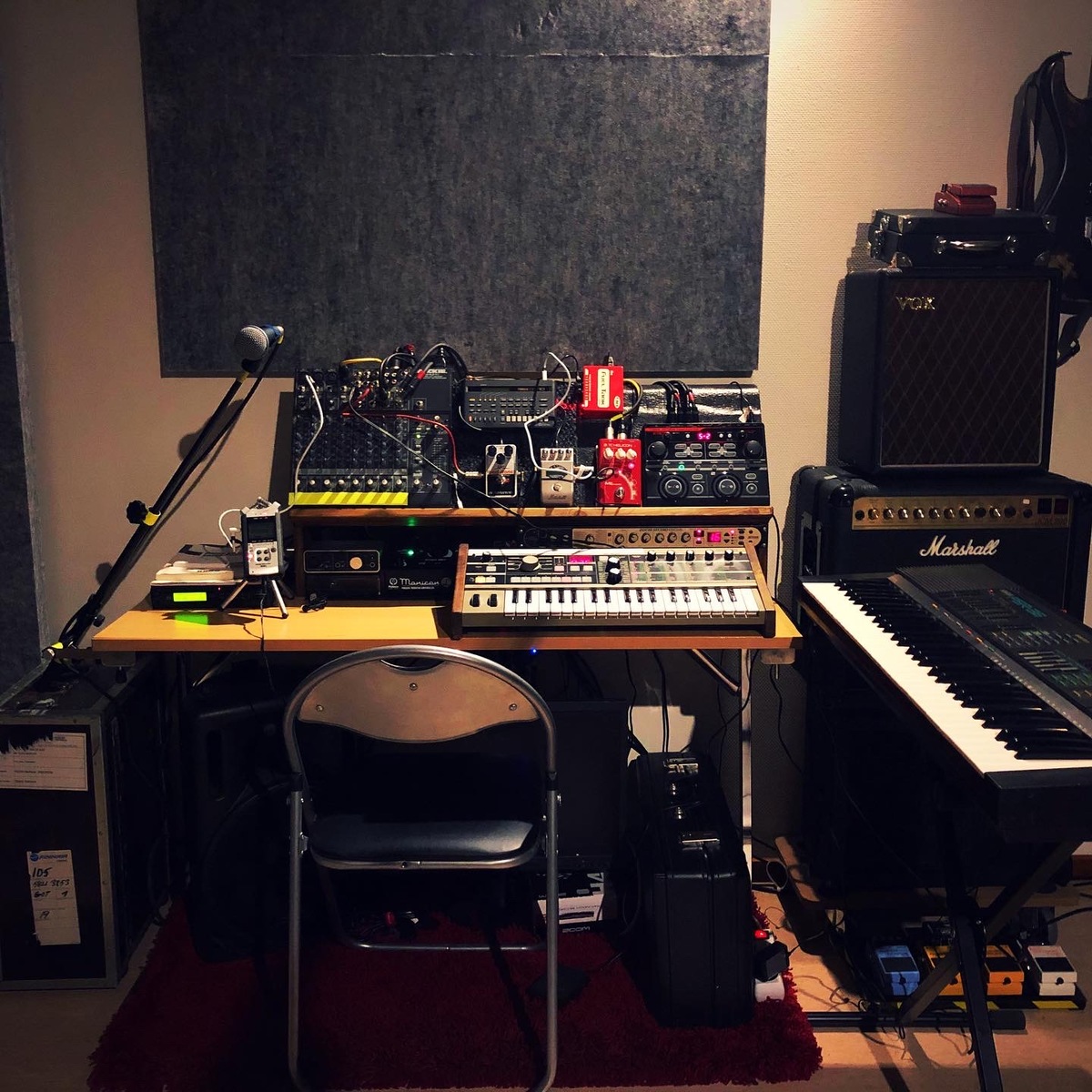 Amp Rig by masium featuring Korg MicroKORG, Yamaha PSR-36, and Zoom 1204 and 6 more pieces of gear