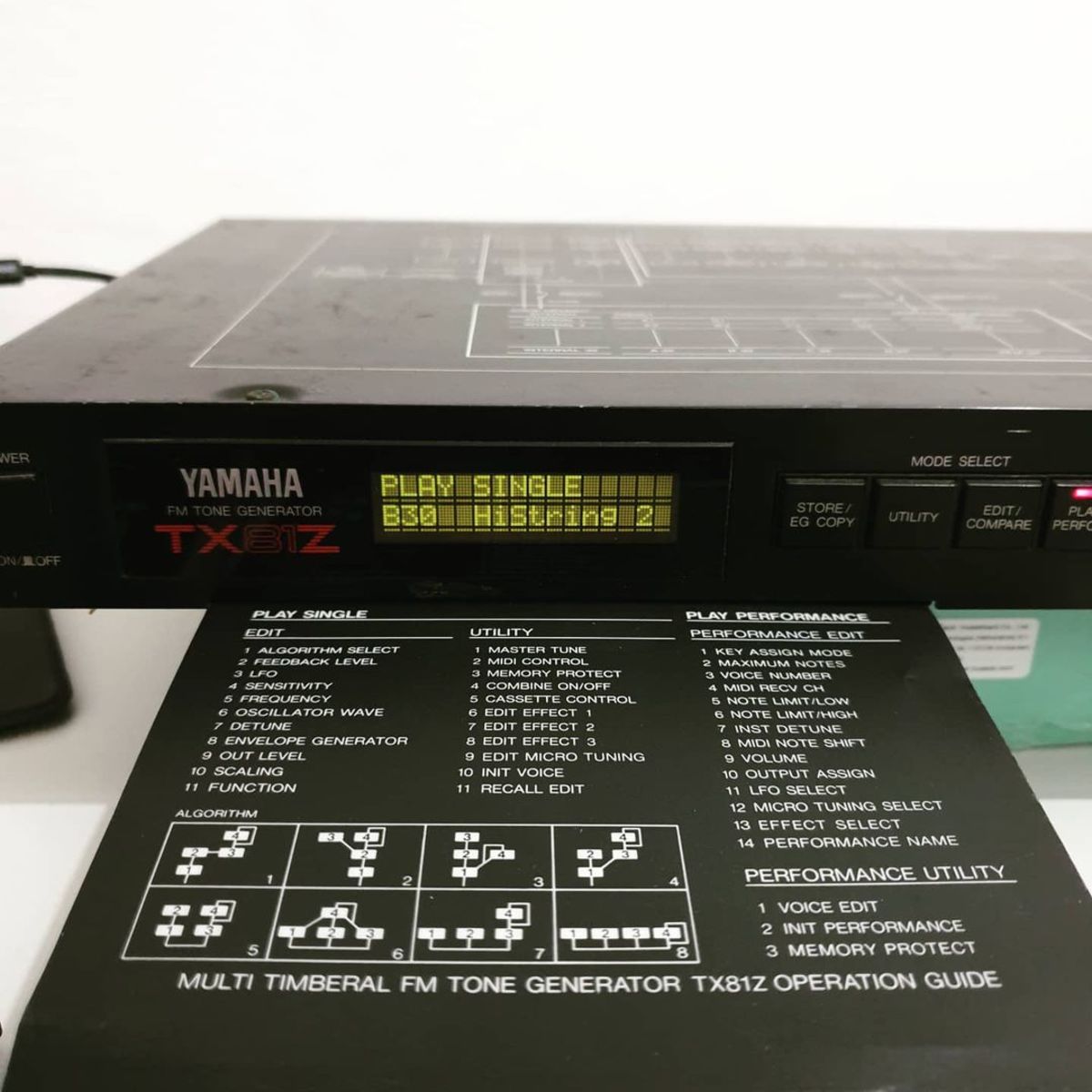Music Gear Setup by testohtoby featuring Yamaha TX81Z