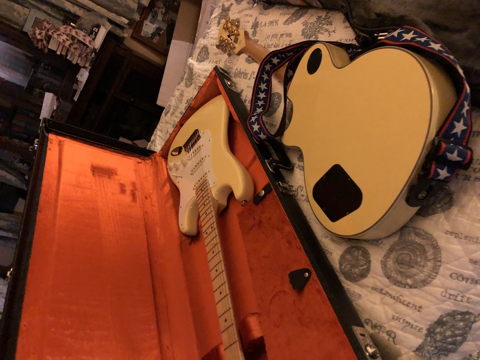 Music Gear Setup by james_czwakiel featuring Fender Stratocaster Electric Guitar