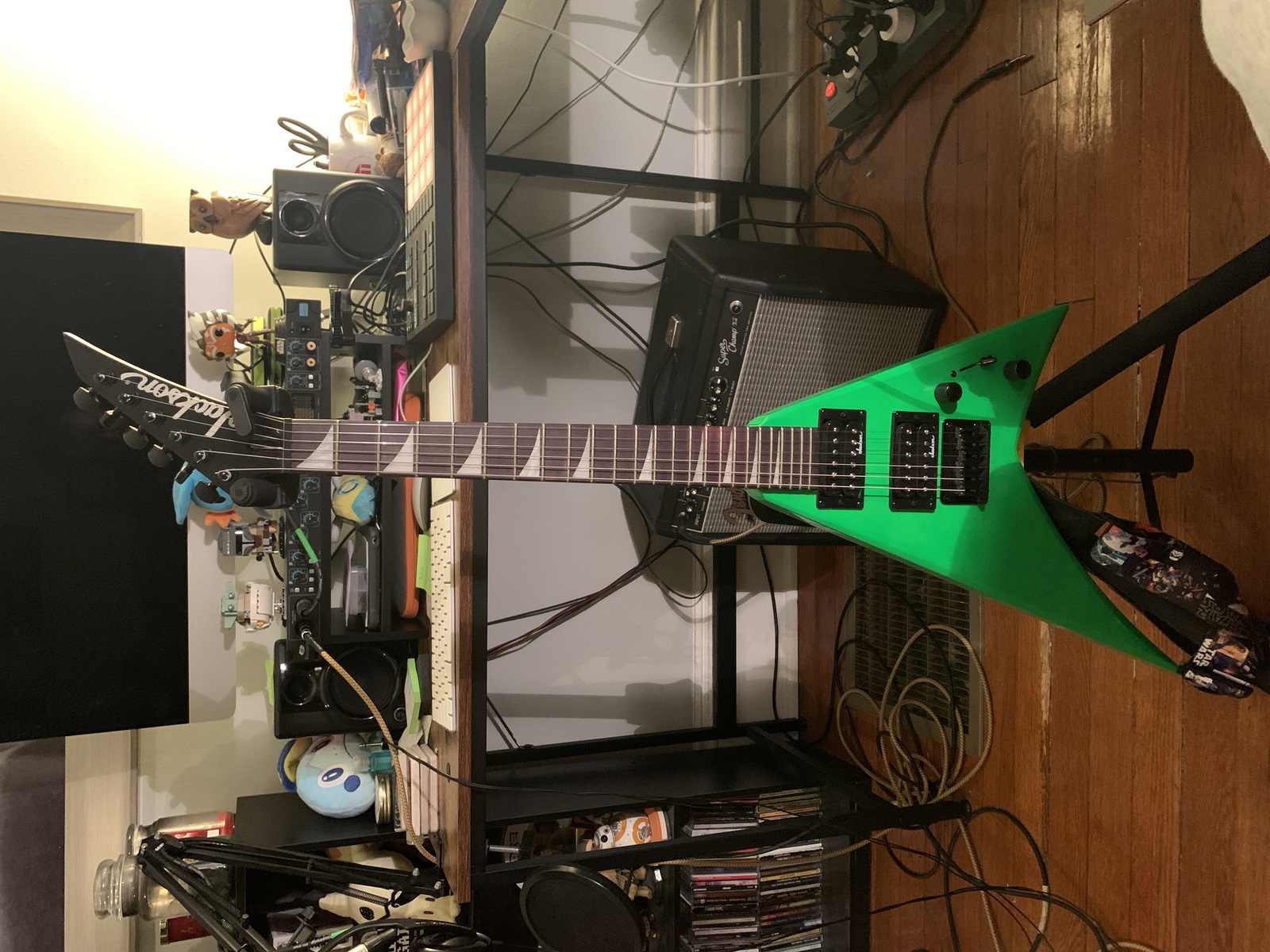 Music Gear Setup by mburridgemusic featuring Jackson JS1X Rhoads Minion