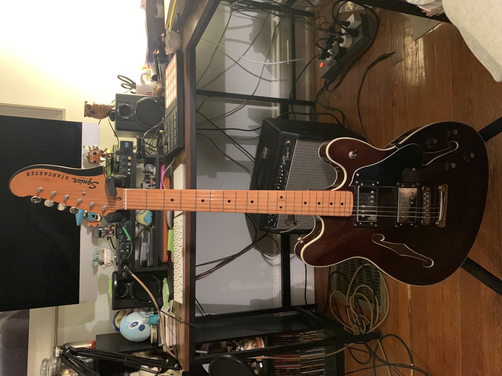 Music Gear Setup by mburridgemusic featuring Squier Classic Vibe Starcaster