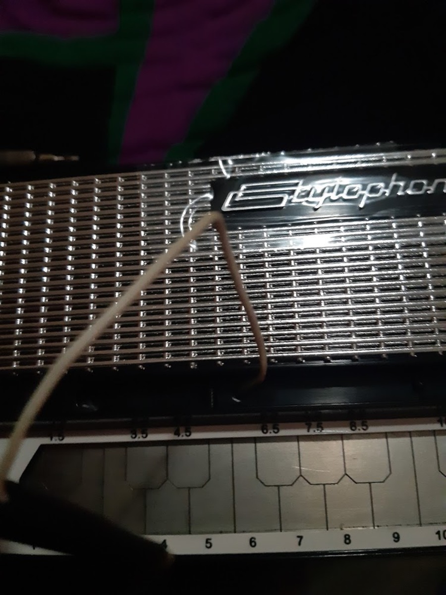 Music Gear Setup by robert_jamora featuring Dubreq Stylophone S-1 The Original Pocket Synthesizer