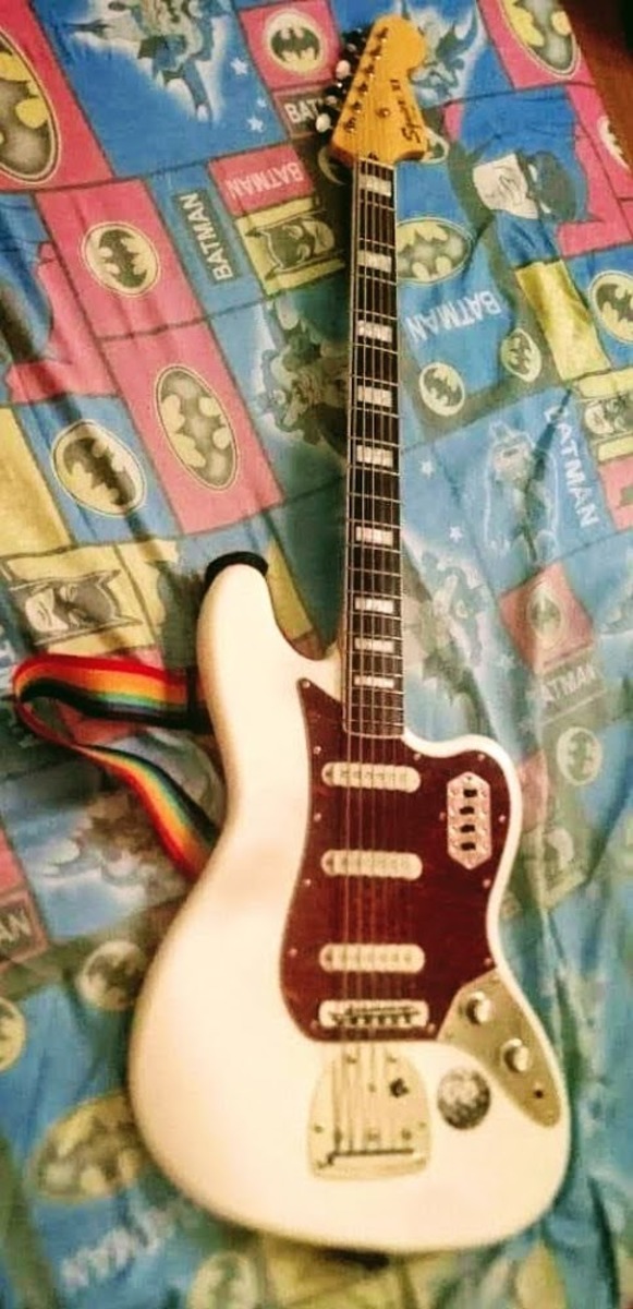Metal Music Gear Setup by robert_jamora featuring Squier Bass VI Vintage Modified