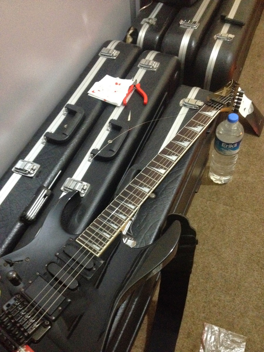 Ernie Ball Music Gear Setup by onur_demiroglu featuring Ernie Ball Regular Slinky Guitar Strings (10-46) and Ibanez RG 370 DXL