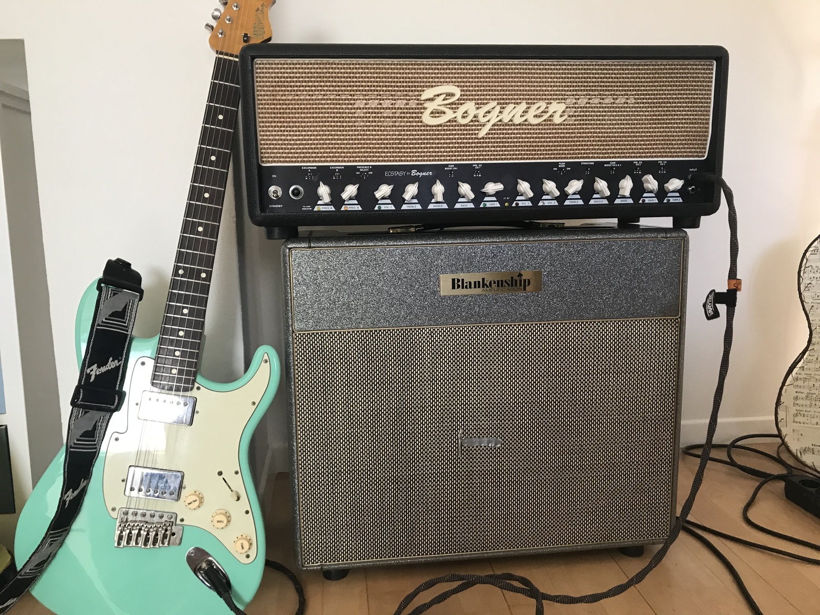 Metal Music Gear Setup by wirehead featuring Bogner Ecstasy 101B Amp Head