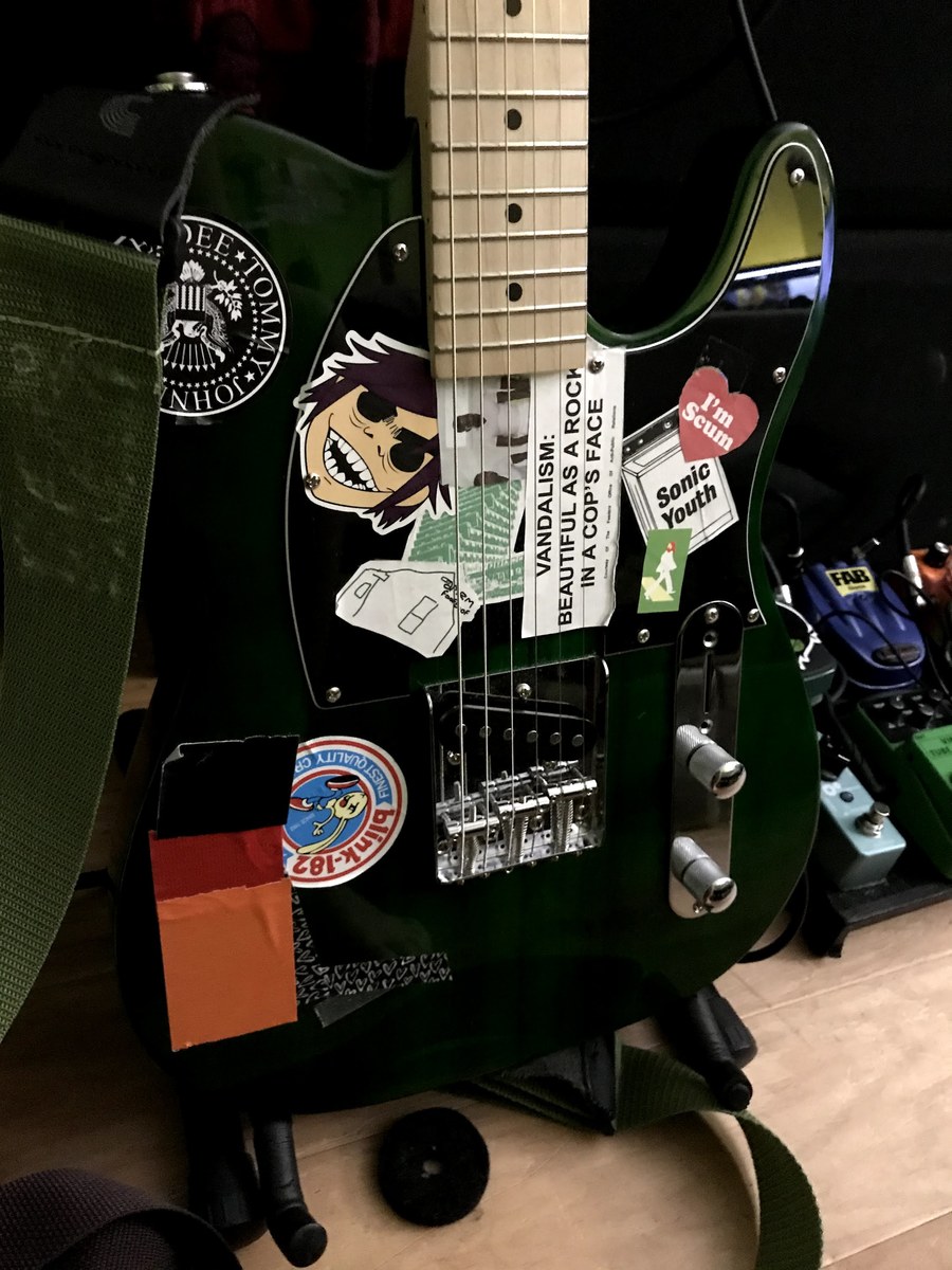 Music Gear Setup by slochicki featuring Glarry GTL Tele