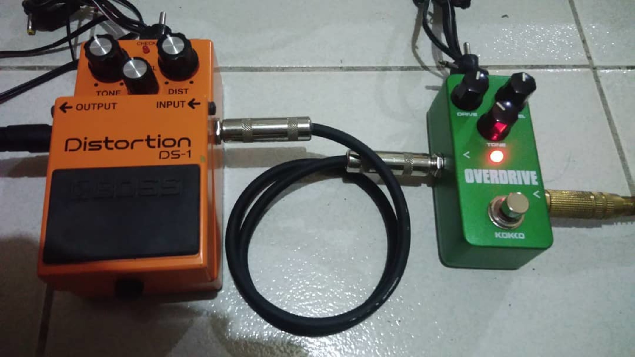 Boss Pedalboard by jepatawaran featuring Boss DS-1 Distortion and Kokko Overdrive