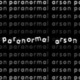 Paranormal Arson