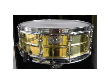 Pearl Brass Sensitone Snare Drum 5x14"