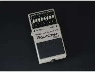 Boss GE-10 Graphic Equalizer 1977 Made in Japan Working Early Eddie Van Boss GE-10 Graphic Equalizer 1977 Made in Japan Working Early Eddie Van
