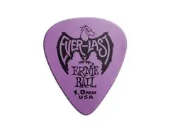 Ernie Ball Everlast Guitar Picks 1.0mm Purple