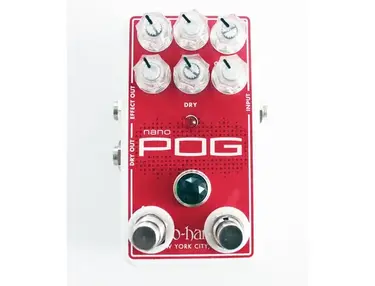 Electro-Harmonix Nano POG Polyphonic Octave Generator - Best Deals,  Reviews, & Pro Users | Equipboard