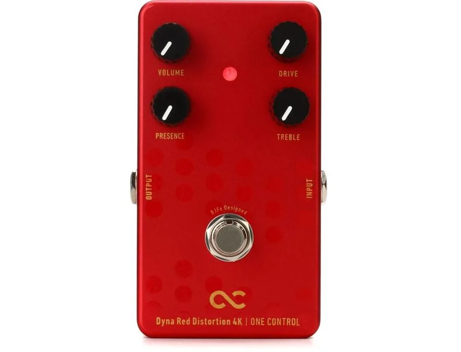 One Control Dyna Red Distortion 4K Pedal - What To Know & Where To One Control Dyna Red Distortion 4K Pedal - What To Know & Where To