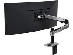 Ergotron LX Desk Monitor Arm, Polished Aluminum main image