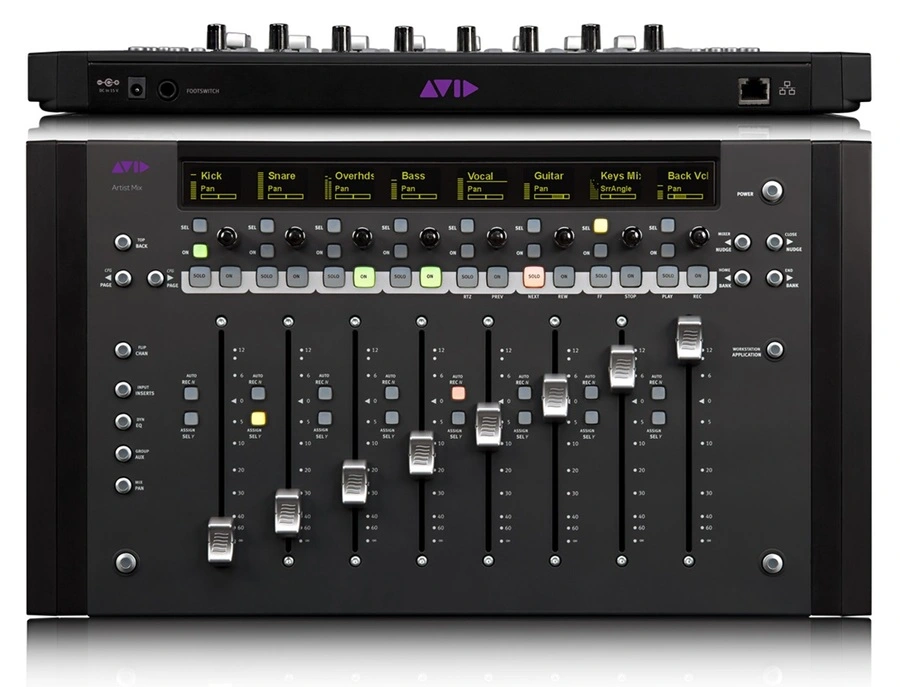 Avid Artist Mix Compact 8 Fader Audio Video Control Surface - What Avid Artist Mix Compact 8 Fader Audio Video Control Surface - What
