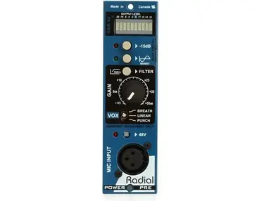 Radial PowerPre 500 Series Microphone Preamp