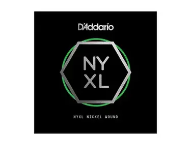 D'Addario NYXL Nickel Wound Electric Guitar Single String, .070