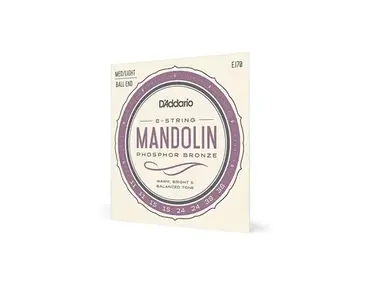D'Addario EJ70 Phosphor Bronze Ball End Mandolin Strings