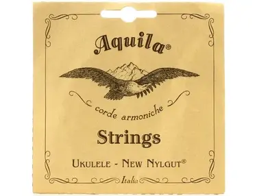Aquila USA 4U High G Soprano Ukulele String Set - All Nylgut