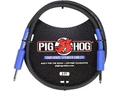 Pig Hog High Performance 14 Gauge 9.2mm 1/4" Speaker Cable - 3 Foot main image