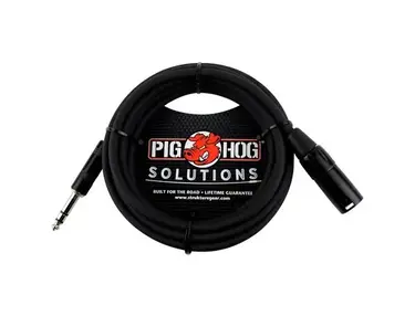 Pig Hog Solutions - 25FT TRS(M)-XLR(M) Balanced Cable
