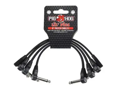 Pig Hog Lil Pigs 6in Low Profile Patch Cables