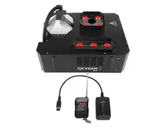 Chauvet Pro Geyser P7 RGBA+UV Pyrotechnic-Like Fog/Smoke Machine w/ Wireless Remote