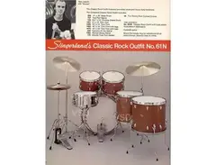 Slingerland 70s drumset main image