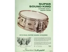 Slingerland Super Sound King 6.5"x14" Snare drum (Mid 70s) main image
