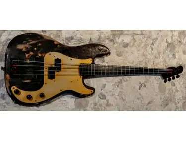 1979 (USA) Fender P-Bass, "Black Phillip".