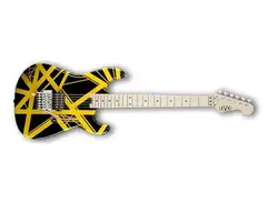 EVH Striped Series Black with Yellow Stripes
