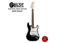 Pulse Guitar Stratocaster Deep Black main image