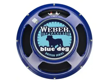 Weber Speakers British Series Ceramic Blue Dog