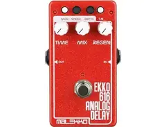 Malekko Heavy Industry Ekko 616 MKII Analog Delay is a newer version of Malekko Heavy Industry Ekko 616 Analog Delay