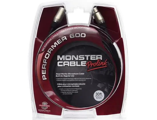 Monster Performer 600 Microphone Cable
