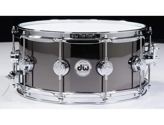 DW Collectors Series Black Nickel Over Brass Snare Drum
