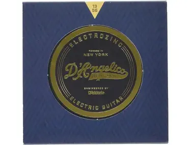 D'Angelico Electrozinc Medium Jazz Guitar Strings (13-56)