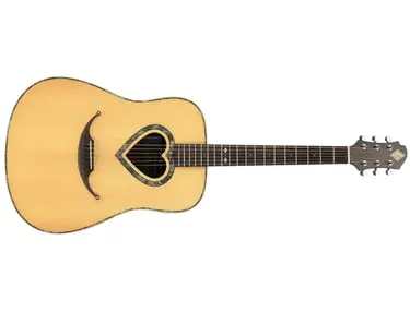 Zemaitis CAD-200HS Dreadnough Abalone Heart Soundhole Acoustic