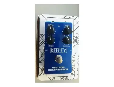 keeley 4-knob compressor vintage blue