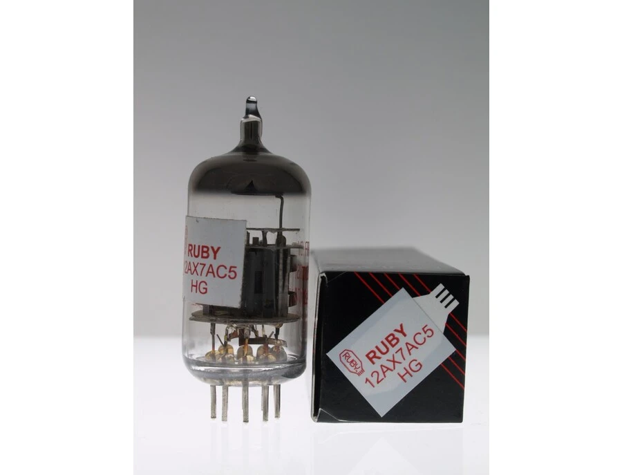 Ruby 12ax7 AC5 HG — Guitar Amplifier Tube | Equipboard Ruby 12ax7 AC5 HG — Guitar Amplifier Tube | Equipboard