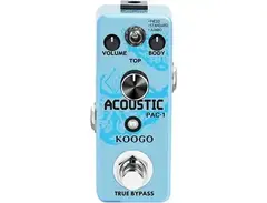 Koogo PAC-1 Acoustic Simulator Analog Pedal main image