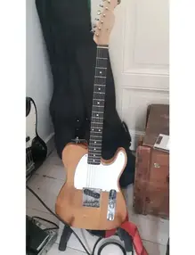 Fender Telecaster modified with Rockinger neck