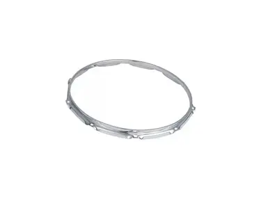 Pearl 14" 10 Hole Pearl Fat Tone Hoop, Chrome, FH1410