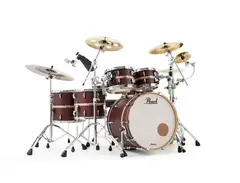 Pearl Masters Maple Complete – Limited Edition – Banded Antique Walnut main image