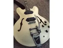 Epiphone Casino with Bigsby and Lollar P90s. main image