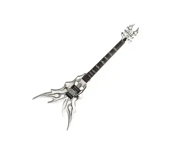 B.C. Rich Draco Ghostflame