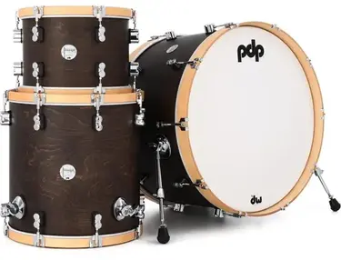PDP Concept Maple Walnut finish 13, 16, 24
