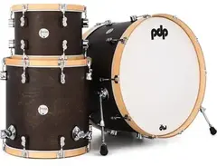 PDP Concept Maple Walnut finish 13, 16, 24