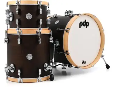 PDP Concept Maple Walnut Finish Bop Kit 12, 14, 18